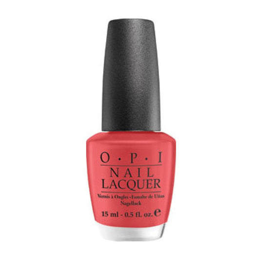 OPI Nail Lacquer, NL B75, Paint My Moji toes Red, 0.5oz KK1005