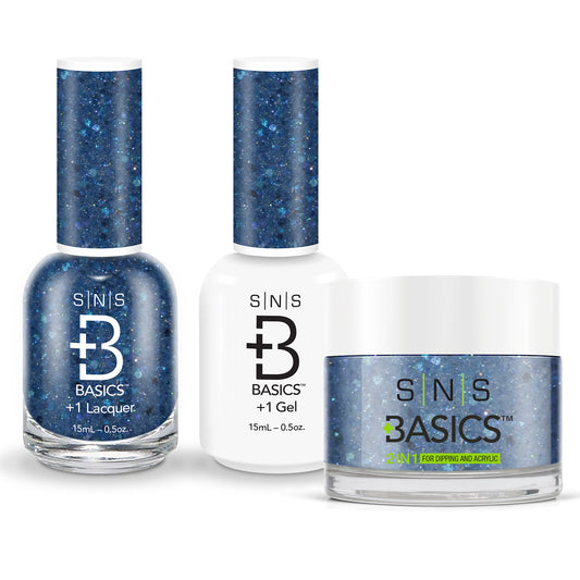 SNS Basics 3in1 Acrylic/Dipping Powder + Gel Polish + Nail Lacquer, 086 OK0928VD