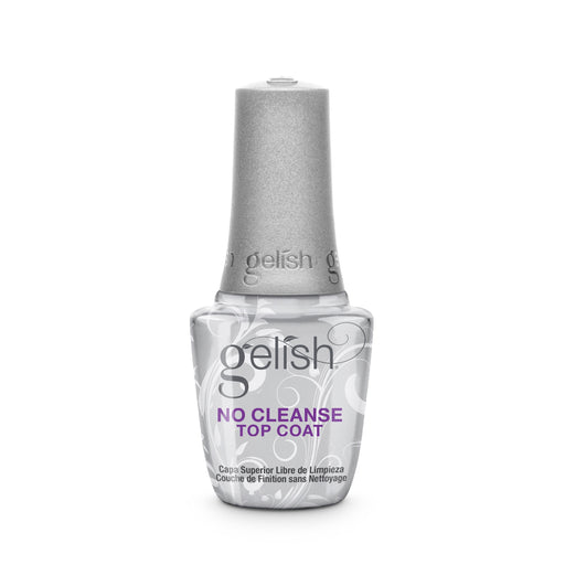 Gelish Gel, 1148008, No Cleanse Top Coat, 0.5oz (Pk: 6 pcs/box, 72 pcs/case)
