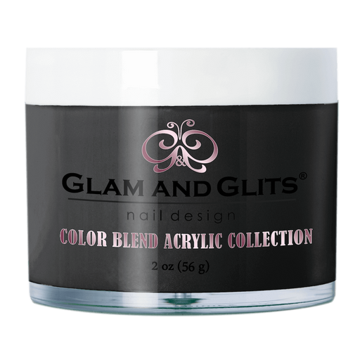 G & G Color Blend Acrylic Powder, BL3092, Black Market, 2oz OK1211
