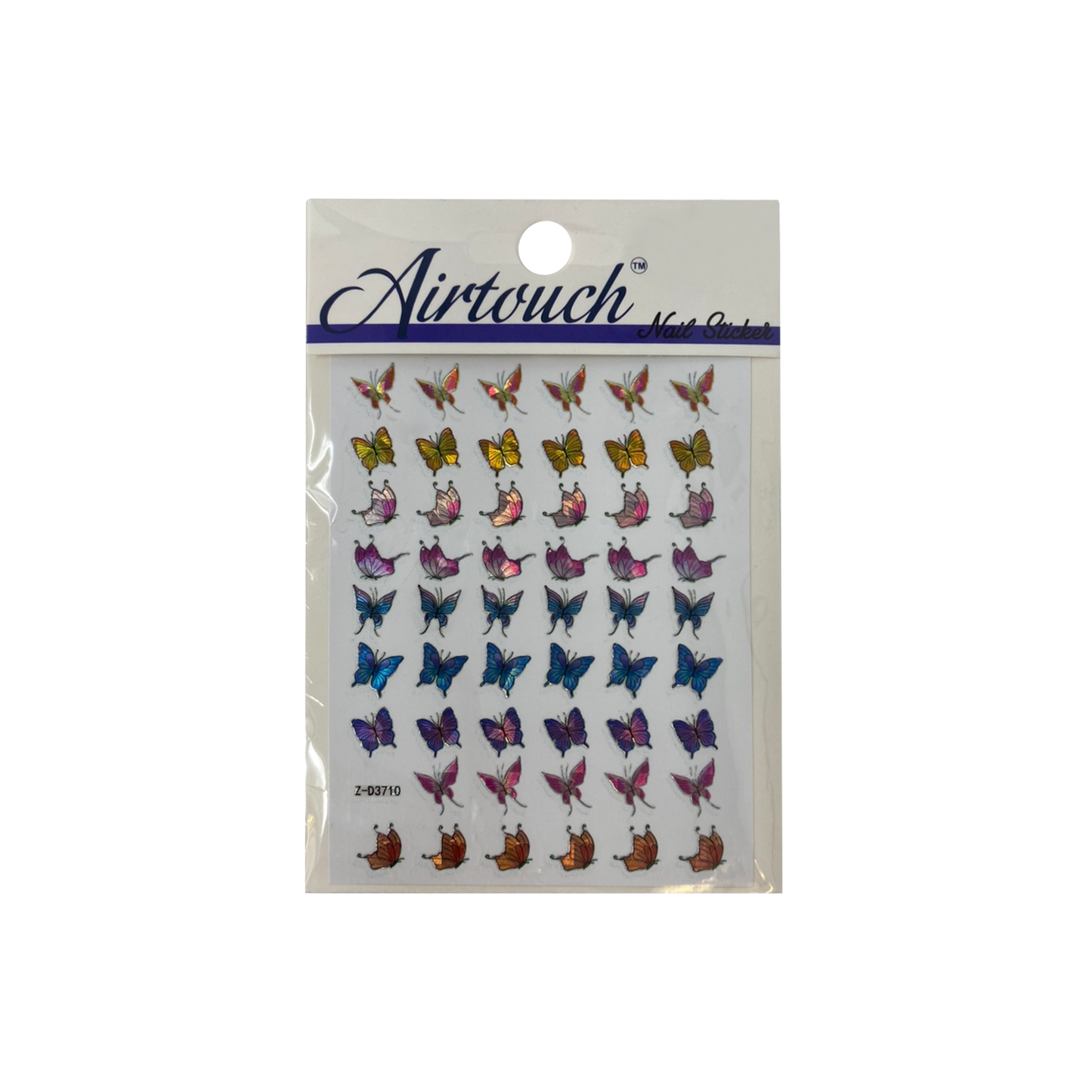 Airtouch Hollo 3D Nail Art Sticker, Butterfly Collection, BU06, Z-D3710 OK0806LK