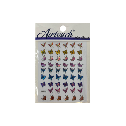 Airtouch Hollo 3D Nail Art Sticker, Butterfly Collection, BU06, Z-D3710 OK0806LK