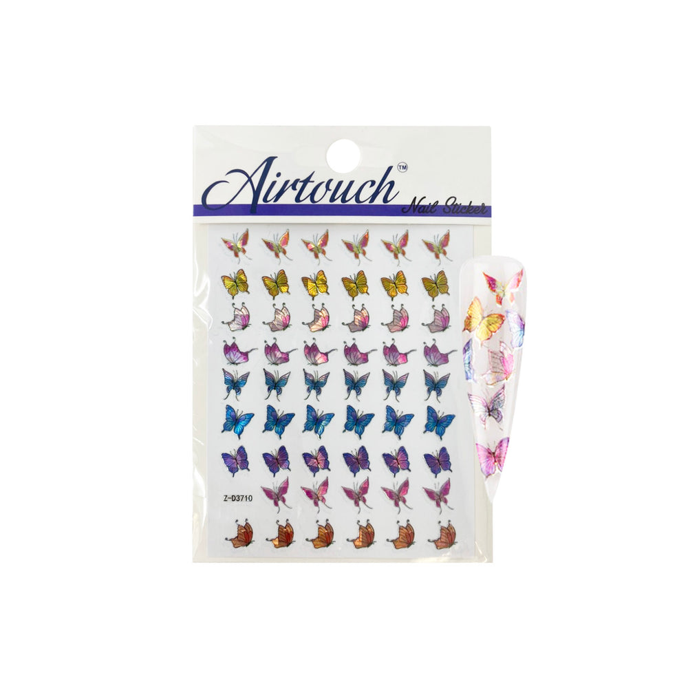 Airtouch Hollo 3D Nail Art Sticker, Butterfly Collection, BU06, Z-D3710 OK0806LK