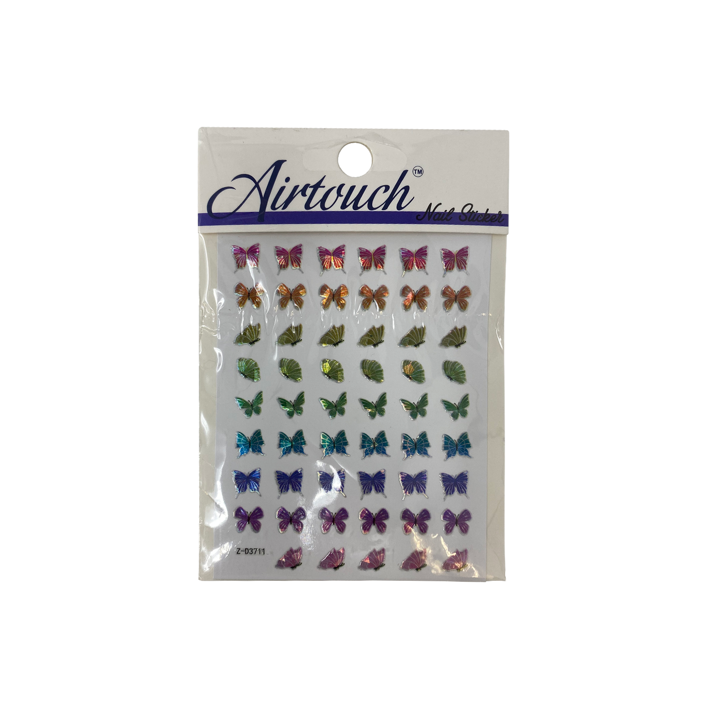 Airtouch Hollo 3D Nail Art Sticker, Butterfly Collection, BU07, Z-D3711 OK0806LK