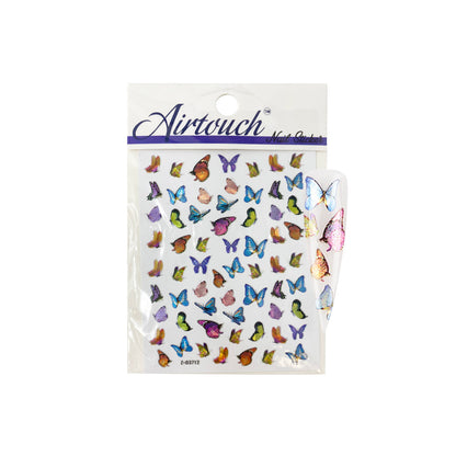 Airtouch Hollo 3D Nail Art Sticker, Butterfly Collection, BU08, Z-D3712 OK0806LK