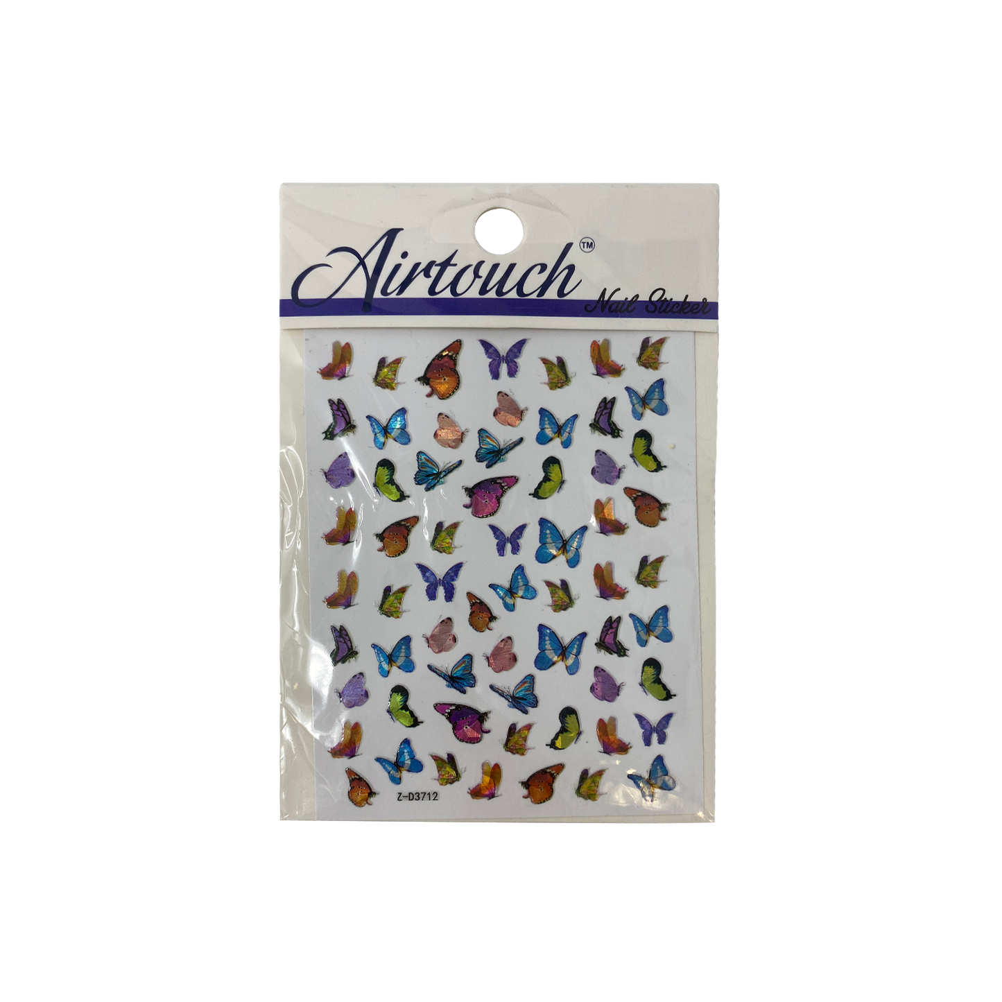 Airtouch Hollo 3D Nail Art Sticker, Butterfly Collection, BU08, Z-D3712 OK0806LK