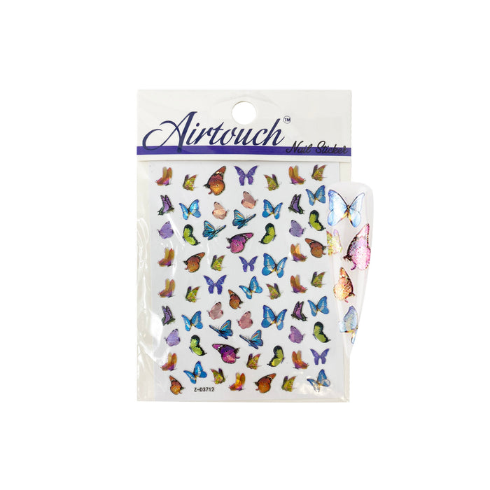 Airtouch Hollo 3D Nail Art Sticker, Butterfly Collection, BU08, Z-D3712 OK0806LK