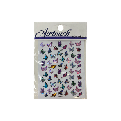 Airtouch Hollo 3D Nail Art Sticker, Butterfly Collection, BU09, Z-D3713 OK0806LK