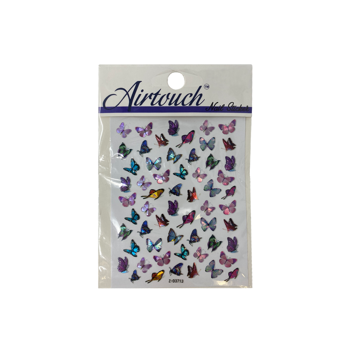Airtouch Hollo 3D Nail Art Sticker, Butterfly Collection, BU09, Z-D3713 OK0806LK