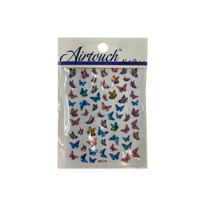 Airtouch Hollo 3D Nail Art Sticker, Butterfly Collection, BU10, Z-D3714 OK0806LK