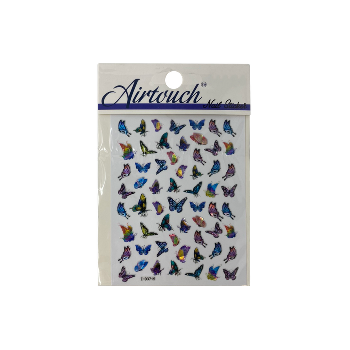 Airtouch Hollo 3D Nail Art Sticker, Butterfly Collection, BU11, Z-D3715 OK0806LK