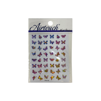 Airtouch Hollo 3D Nail Art Sticker, Butterfly Collection, BU12, Z-D3716 OK0806LK