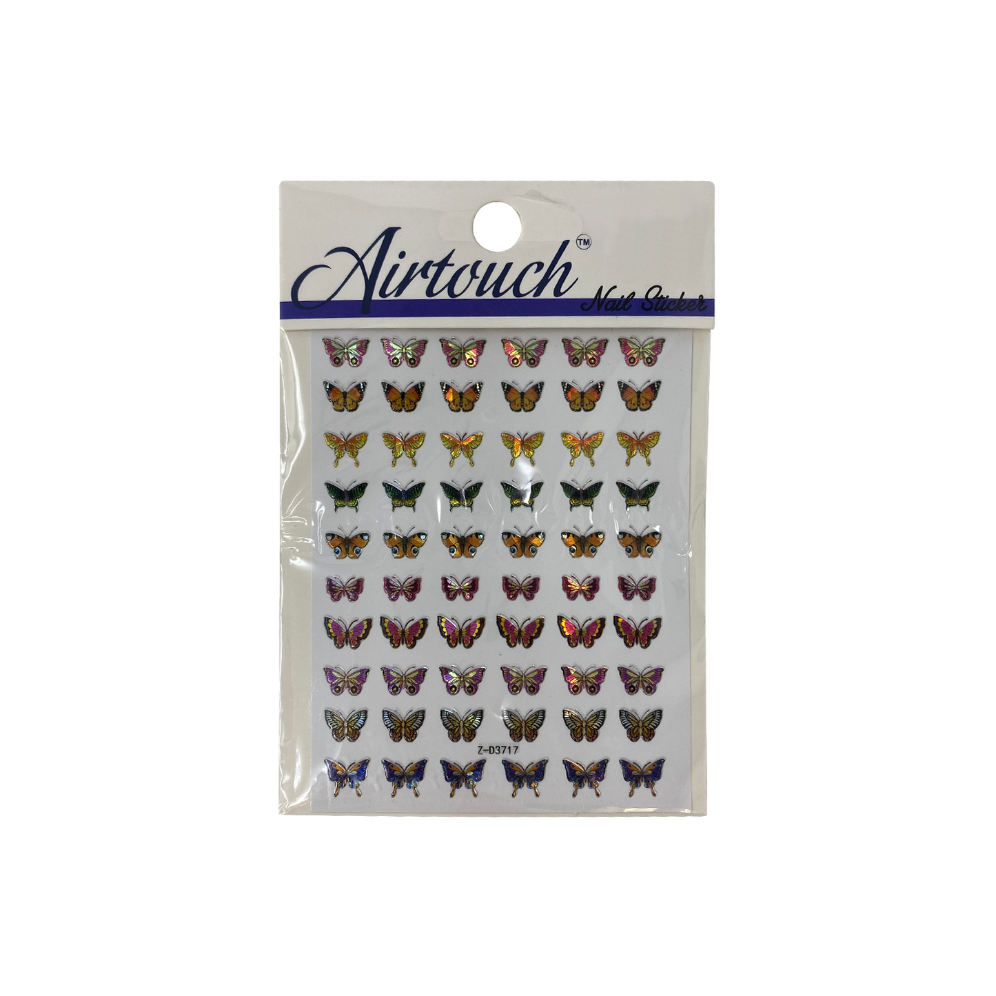 Airtouch Hollo 3D Nail Art Sticker, Butterfly Collection, BU13, Z-D3717 OK0806LK