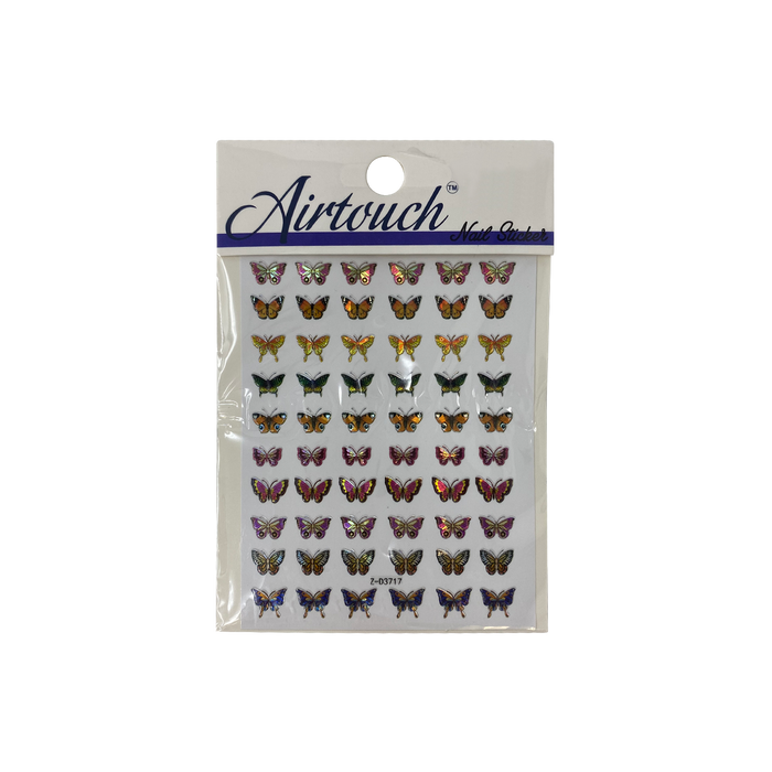 Airtouch Hollo 3D Nail Art Sticker, Butterfly Collection, BU13, Z-D3717 OK0806LK