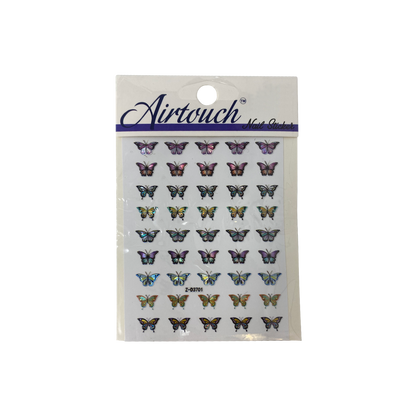 Airtouch Hollo 3D Nail Art Sticker, Butterfly Collection, BU15, Z-D3701 OK0806LK