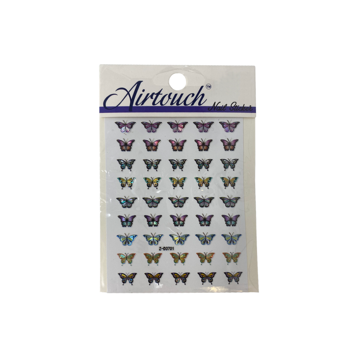 Airtouch Hollo 3D Nail Art Sticker, Butterfly Collection, BU15, Z-D3701 OK0806LK