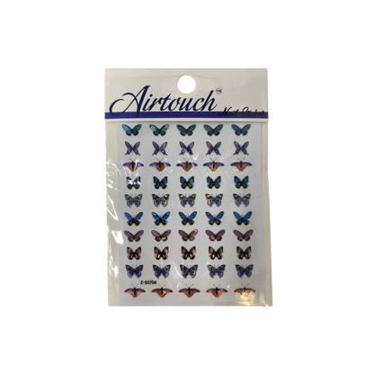 Airtouch Hollo 3D Nail Art Sticker, Butterfly Collection, BU18, Z-D3704 OK0806LK