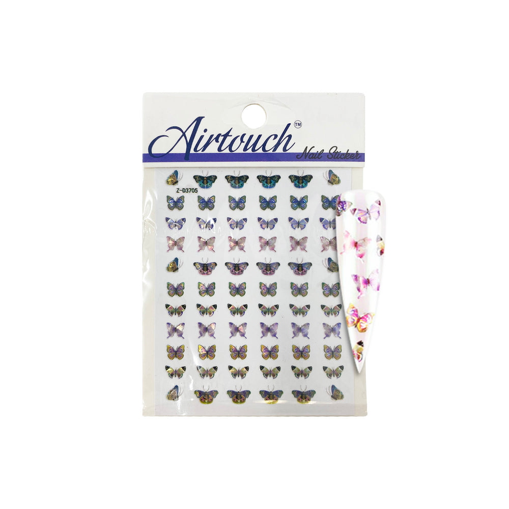 Airtouch Hollo 3D Nail Art Sticker, Butterfly Collection, BU19, Z-D3705 OK0806LK