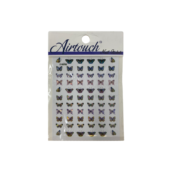 Airtouch Hollo 3D Nail Art Sticker, Butterfly Collection, BU19, Z-D3705 OK0806LK