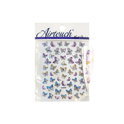 Airtouch Hollo 3D Nail Art Sticker, Butterfly Collection, BU21, Z-D3707 OK0806LK