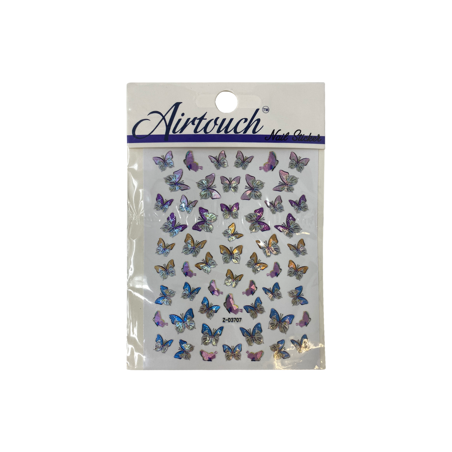 Airtouch Hollo 3D Nail Art Sticker, Butterfly Collection, BU21, Z-D3707 OK0806LK