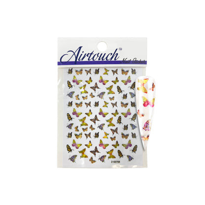 Airtouch Hollo 3D Nail Art Sticker, Butterfly Collection, BU22, Z-D3708 OK0806LK