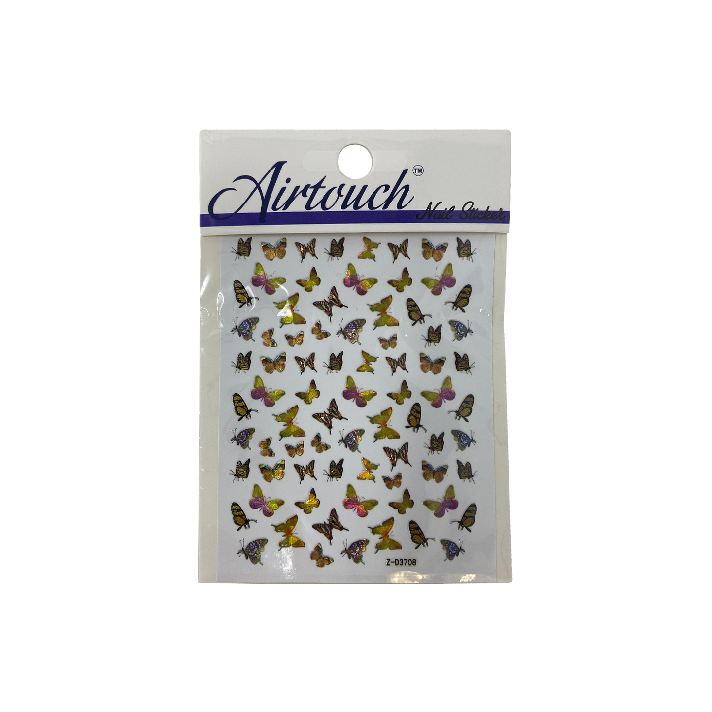 Airtouch Hollo 3D Nail Art Sticker, Butterfly Collection, BU22, Z-D3708 OK0806LK