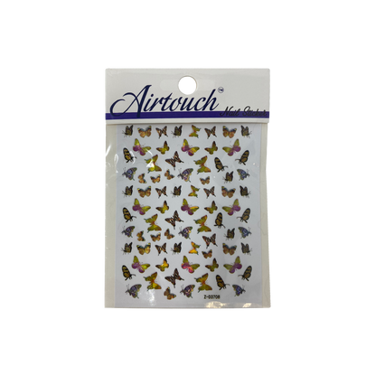 Airtouch Hollo 3D Nail Art Sticker, Butterfly Collection, BU22, Z-D3708 OK0806LK