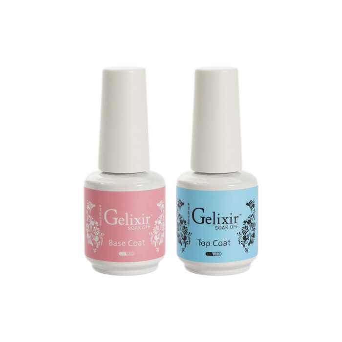 Gelixir Base Coat & Top Coat, 0.5oz