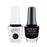 Gelish Gel Polish & Morgan Taylor Nail Lacquer, 1110327 + 3110327, Forever Fabulous Winter Collection 2018, Batting My Lashes, 0.5oz KK1011