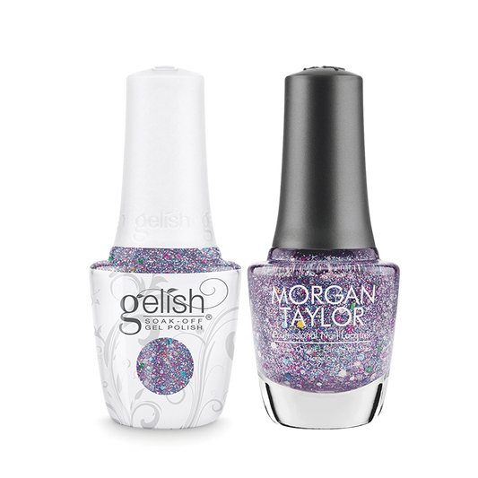 Gelish Gel Polish & Morgan Taylor Nail Lacquer, Rocketman Collection, 1410352, Bedazzle Me OK0425VD