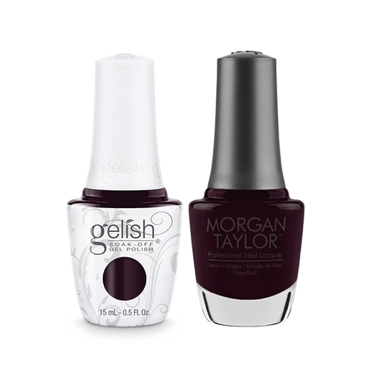 Gelish Gel Polish & Morgan Taylor Nail Lacquer, Bella's Vampire, 0.5oz, 1110828 + 50054 KK0907