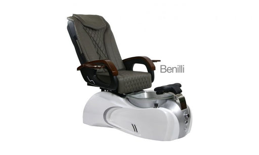 Benilli, Pedicure Spa Chair, White Silver KK (NOT Included Shipping Charge)