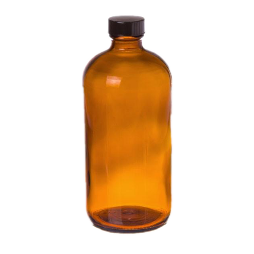 Cre8tion Glass AMBER Bottle, 32oz (Pk: 12 pcs/case)