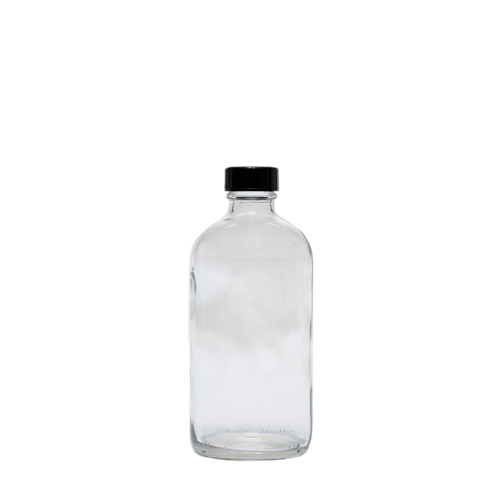Cre8tion Glass CLEAR Bottle, 8oz, 26089