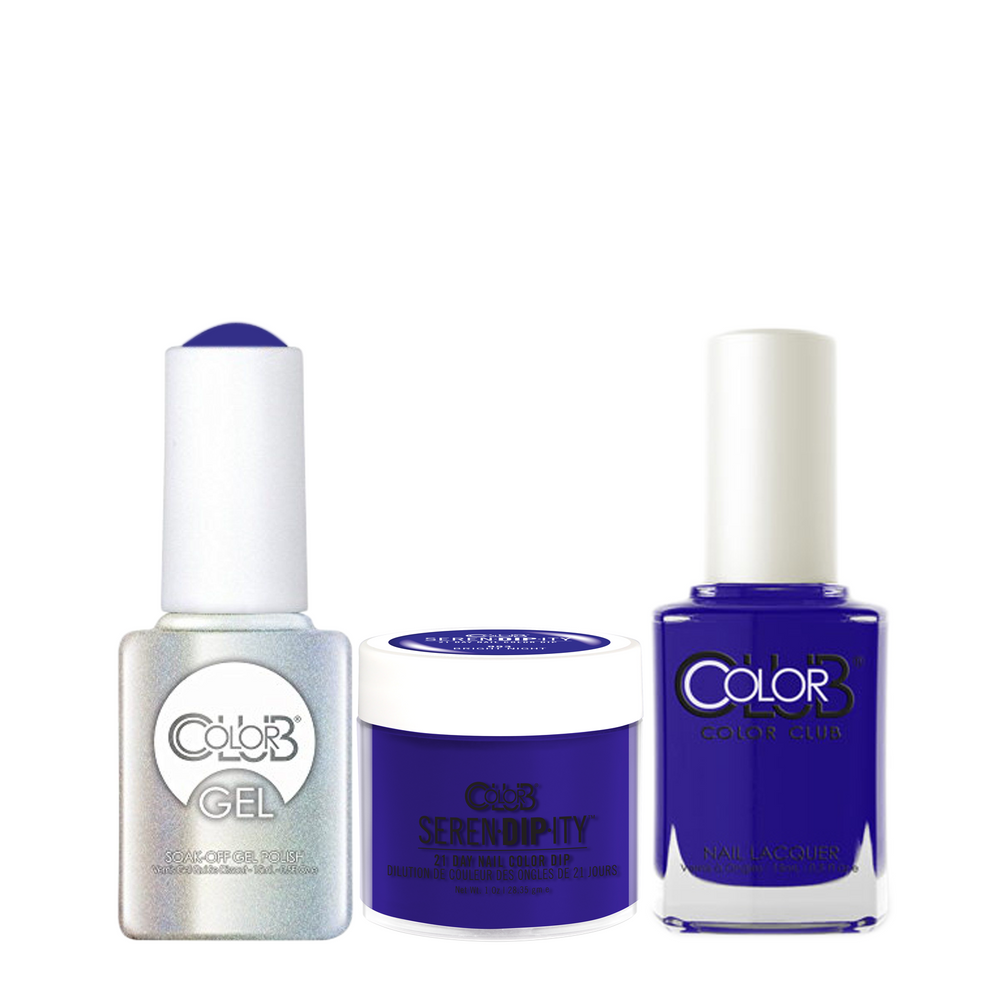 Color Club 3in1 Dipping Powder + Gel Polish + Nail Lacquer , Serendipity, Bright Night, 1oz, 05XDIP993-1 KK