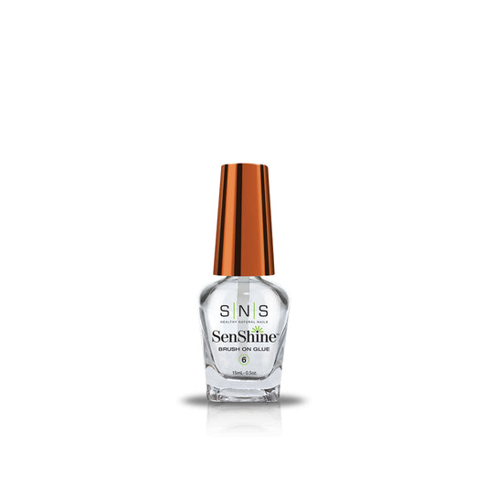 SNS Dipping Liquid, SENSHINE, Step 06, BRUSH ON GLUE, 0.5oz OK0829MN