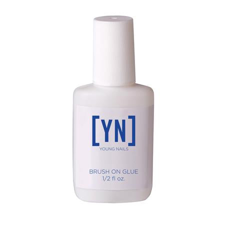 Young Nails Brush On Glue, 0.5oz