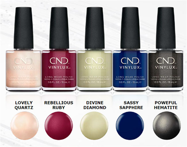 CND Shellac Gel Polish, Crystal Alchemy Collection, 0.25oz, Full line of 5 Colors OK0926MD