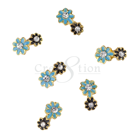 Cre8tion Nail Art Charms, Yellow, C05