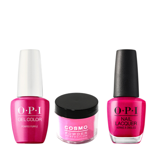 Cosmo 3in1 Dipping Powder + Gel Polish + Nail Lacquer (Matching OPI), 2oz, CC09