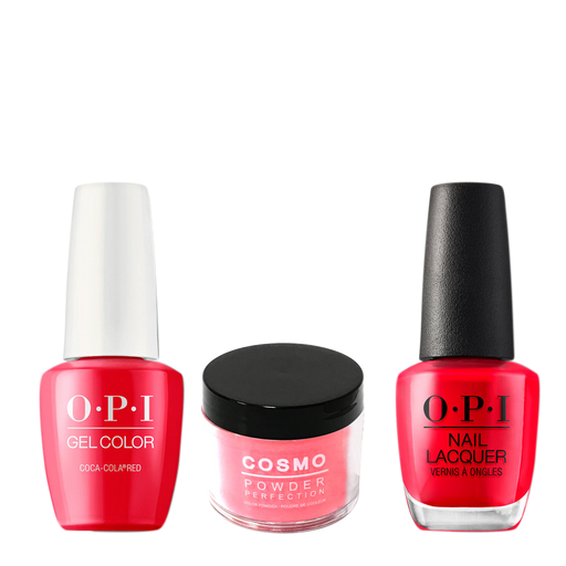 Cosmo 3in1 Dipping Powder + Gel Polish + Nail Lacquer (Matching OPI), 2oz, CC13