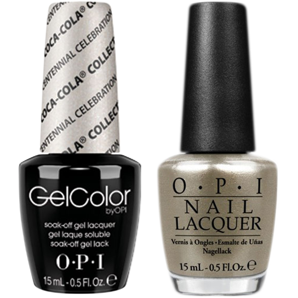 OPI GelColor And Nail Lacquer, C94, Centennial Celebration, 0.5oz