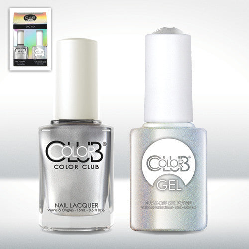 Color Club Nail Lacquer And Gel Polish, On The Rocks, 0.5oz, GEL987 KK