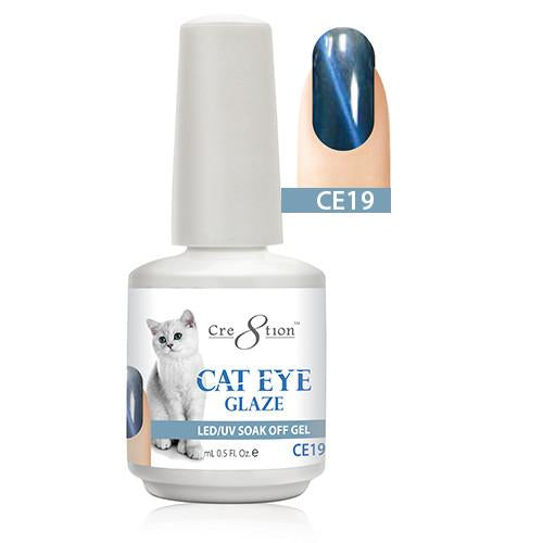 Cre8tion Cat Eye Glaze Gel Polish, 0916-0468, 0.5oz, CE19 KK1010