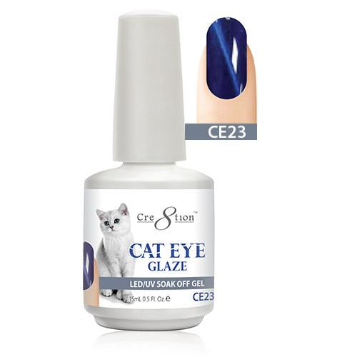 Cre8tion Cat Eye Glaze Gel Polish, 0916-0472, 0.5oz, CE23 KK1010