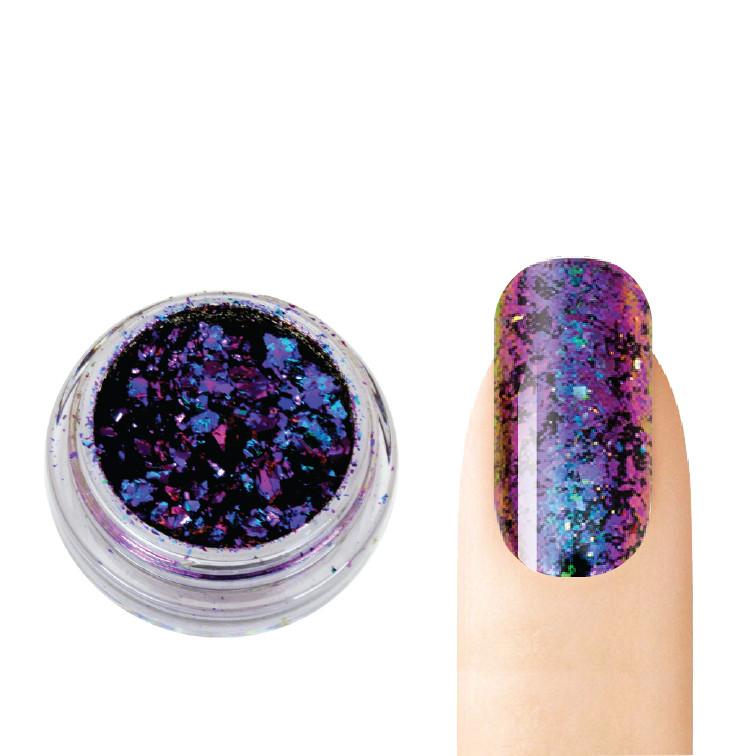 Cre8tion Nail Art Chameleon Flakes, 0.5g, CF02, 1101-0340 KK0906