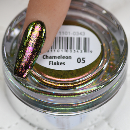 Cre8tion Nail Art Chameleon Flakes, 0.5g, CF05, 1101-0343 KK0906