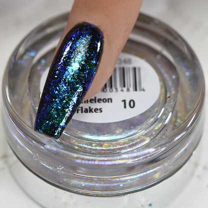 Cre8tion Nail Art Chameleon Flakes, 0.5g, CF10, 1101-0348 BB