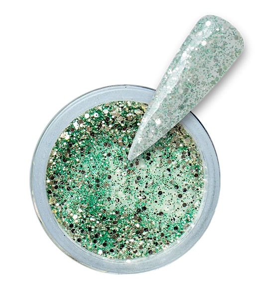 iGel Acrylic/Dipping Powder, Cosmic Glitter Collection, CG34, Jewelicious, 2oz OK1110VD